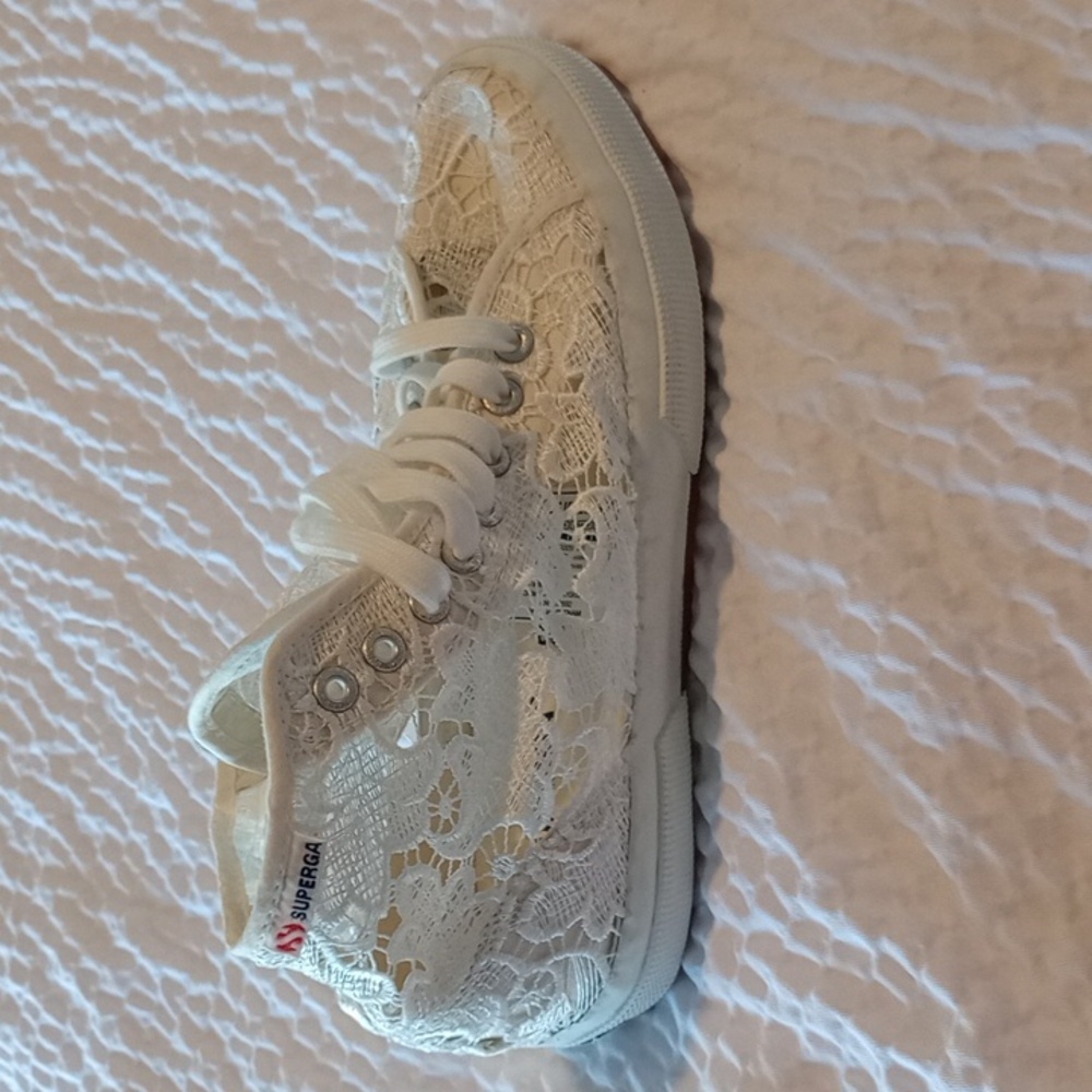 Superga white lace shoes - Picture 2 of 6